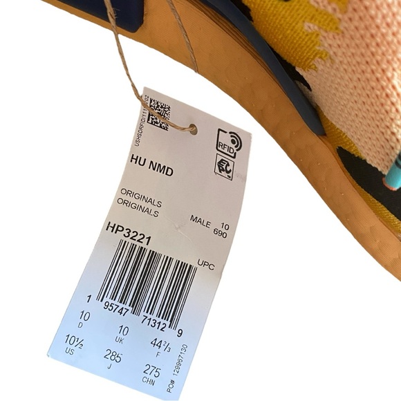 Adidas Pharrell Williams HU NMD Sneakers - Picture 4 of 9